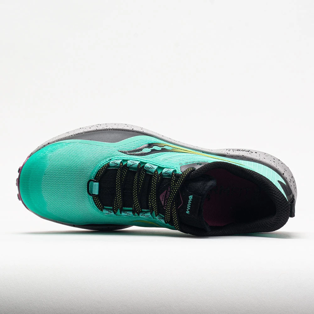 Saucony Peregrine 12 Women's Cool Mint/Acid - Image 3