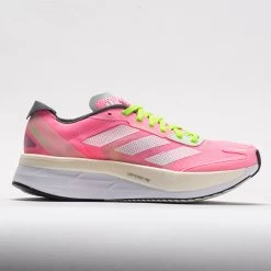 Adidas Adizero Boston 11 Women's Beam Pink/White/Beam Green