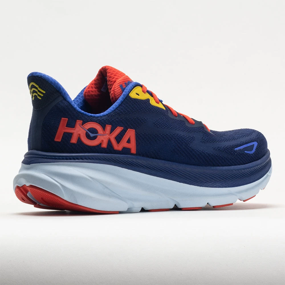 HOKA Clifton 9 Men's Bellwether Blue/Dazzling Blue - Image 6