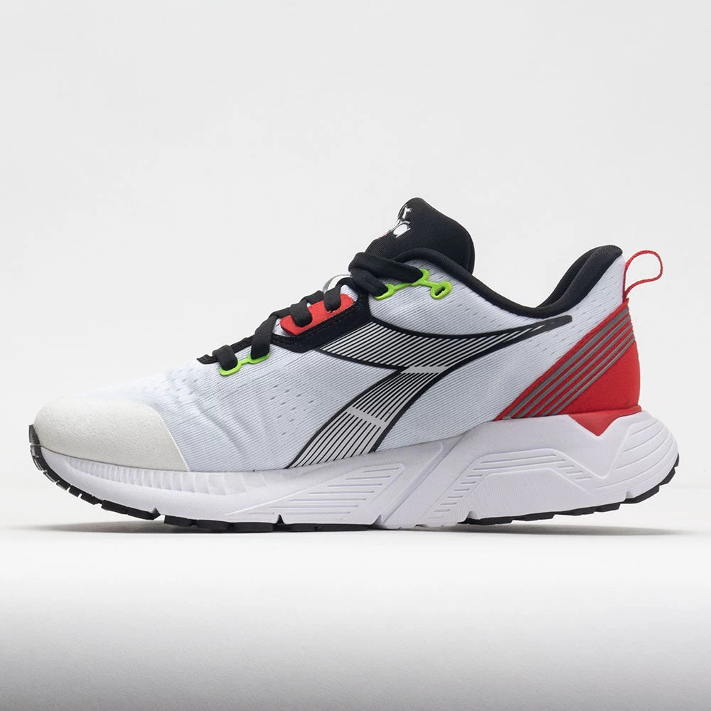 Diadora Mythos Blushield Vigore 2 Men's White/Black/Fiery Red - Image 2