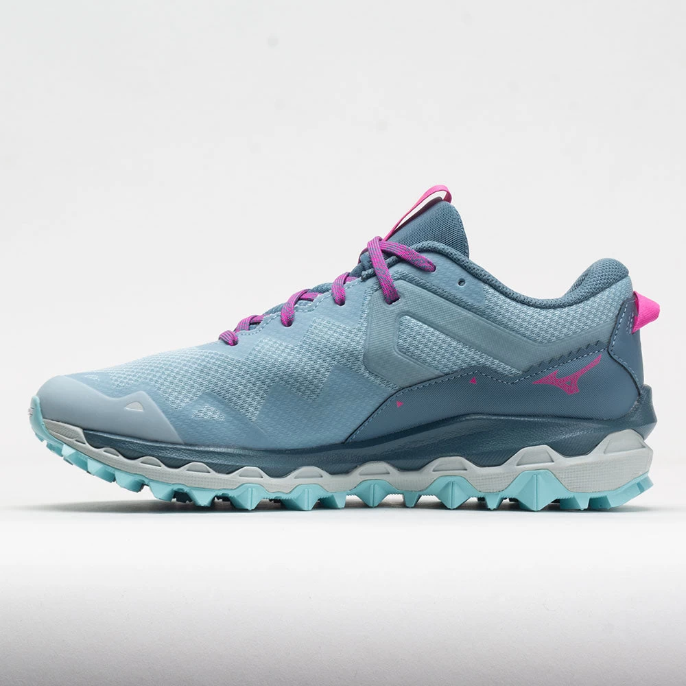Mizuno Wave Mujin 9 Women's Forget Me Not/Nimbus Cloud - Image 2