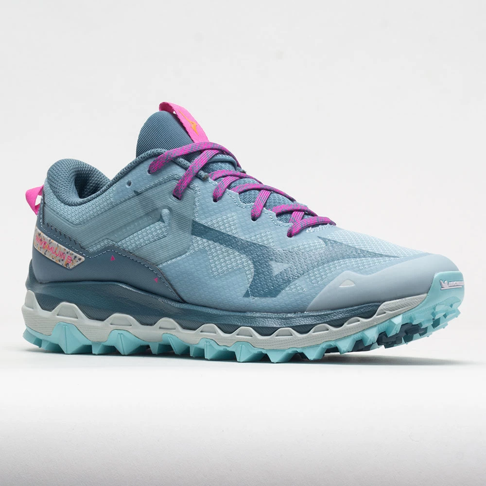 Mizuno Wave Mujin 9 Women's Forget Me Not/Nimbus Cloud - Image 5