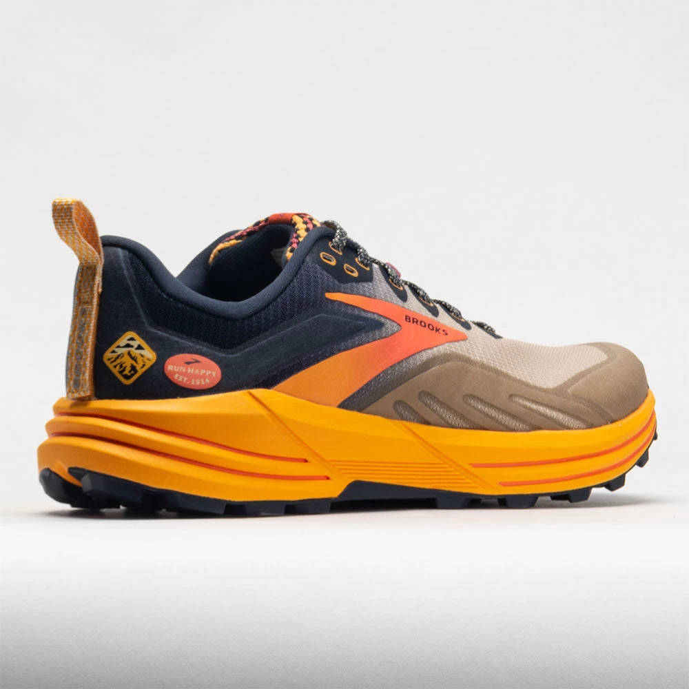 Brooks Cascadia 16 Men's Zinnia/Eclipse/Nomad - Image 6