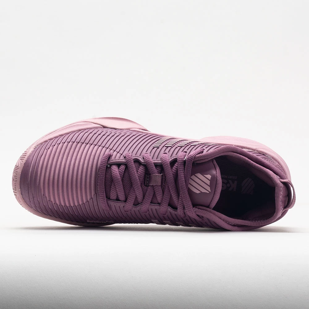 K-Swiss Hypercourt Supreme Women's Grape Nectar/Cameo Pink - Image 3