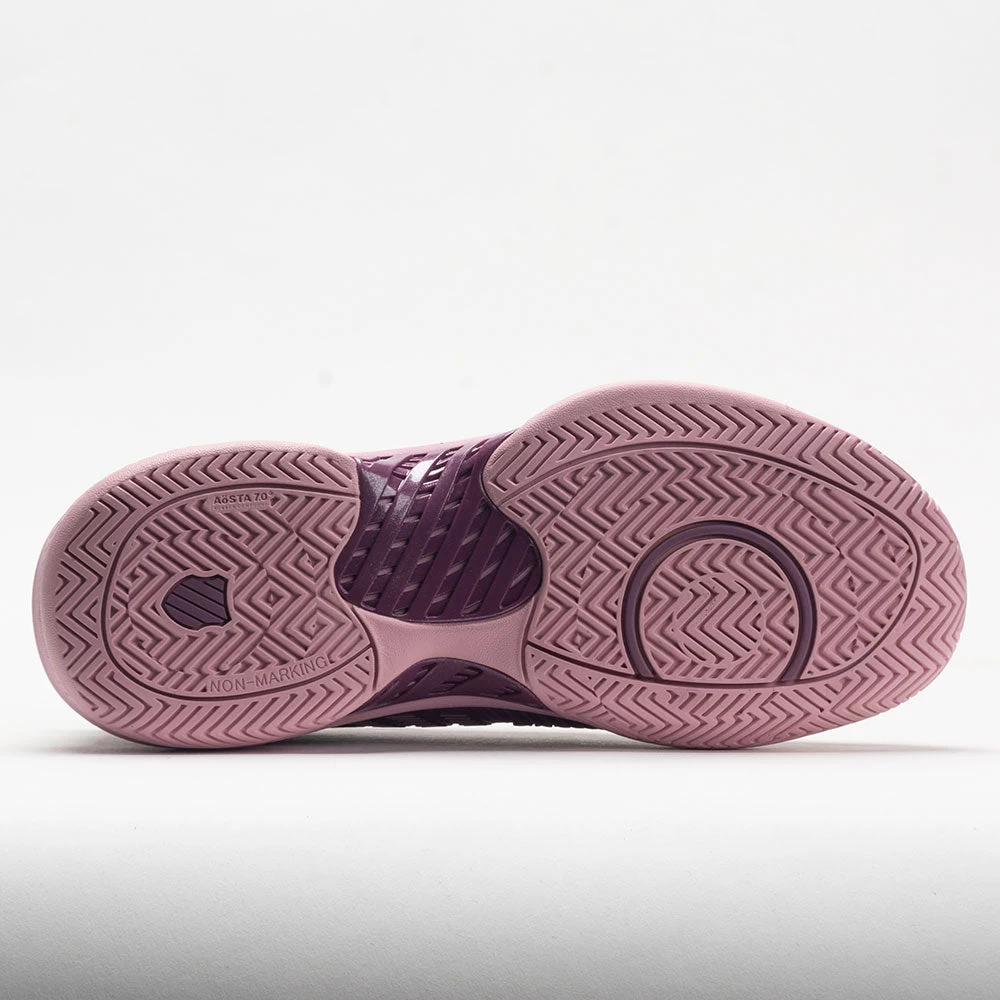 K-Swiss Hypercourt Supreme Women's Grape Nectar/Cameo Pink - Image 4