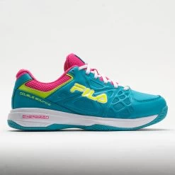 Fila Double Bounce 3 Women's Scuba Blue/White/Safety Yellow