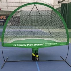Oncourt/Offcourt Infinity Play System W/Multi-Twist Mini Ball Machine