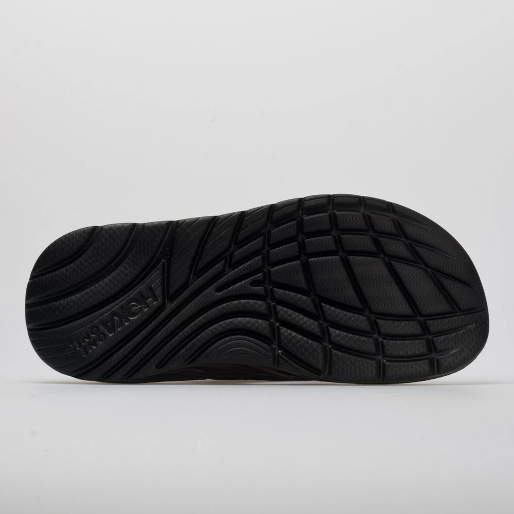 Hoka One One Ora Recovery Flip Men's Black/Dark Gull Gray - Image 3