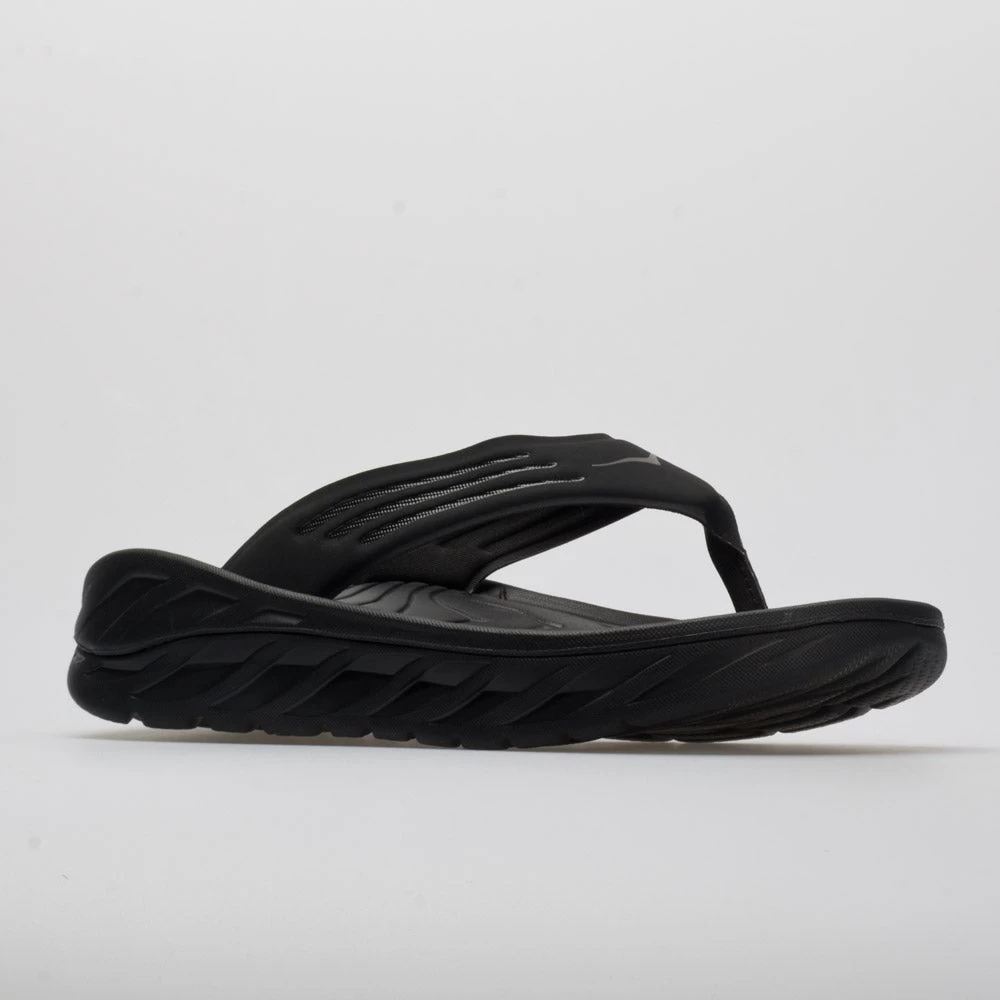 Hoka One One Ora Recovery Flip Men's Black/Dark Gull Gray - Image 5