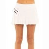 Lucky In Love The Whites Mesh Love Skirt Women's